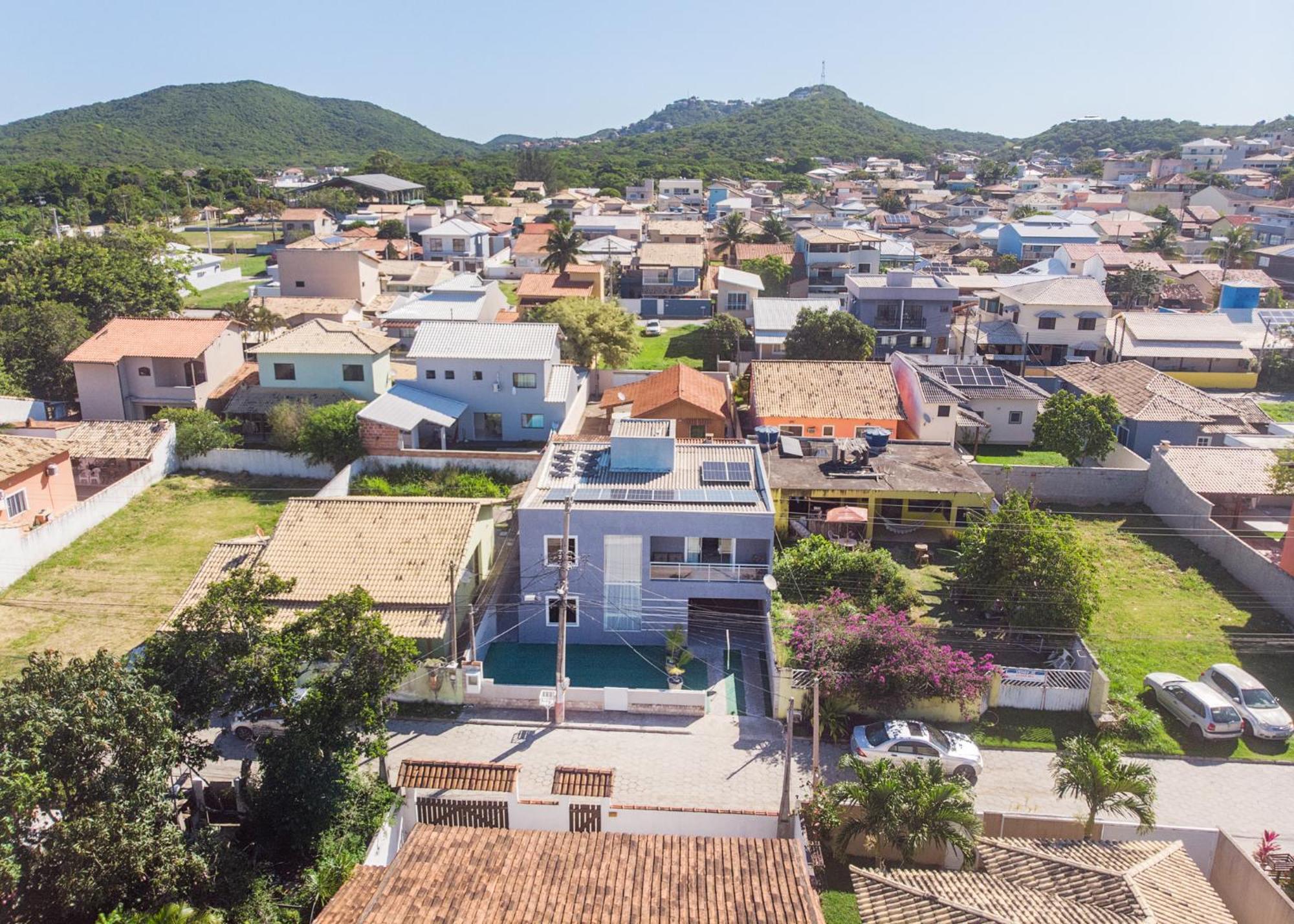 Refugio Tropical Casa De Praia Com Piscina Aquecida E 4 Suites E Garagem 3 Carros, 800 Mtrs Da Praia Internet 700 Mbps, Condominio Privado Com Pista De Skate , Quadra De Futevolei , Campos E Quadras De Futebol! Cabo Frio Luaran gambar
