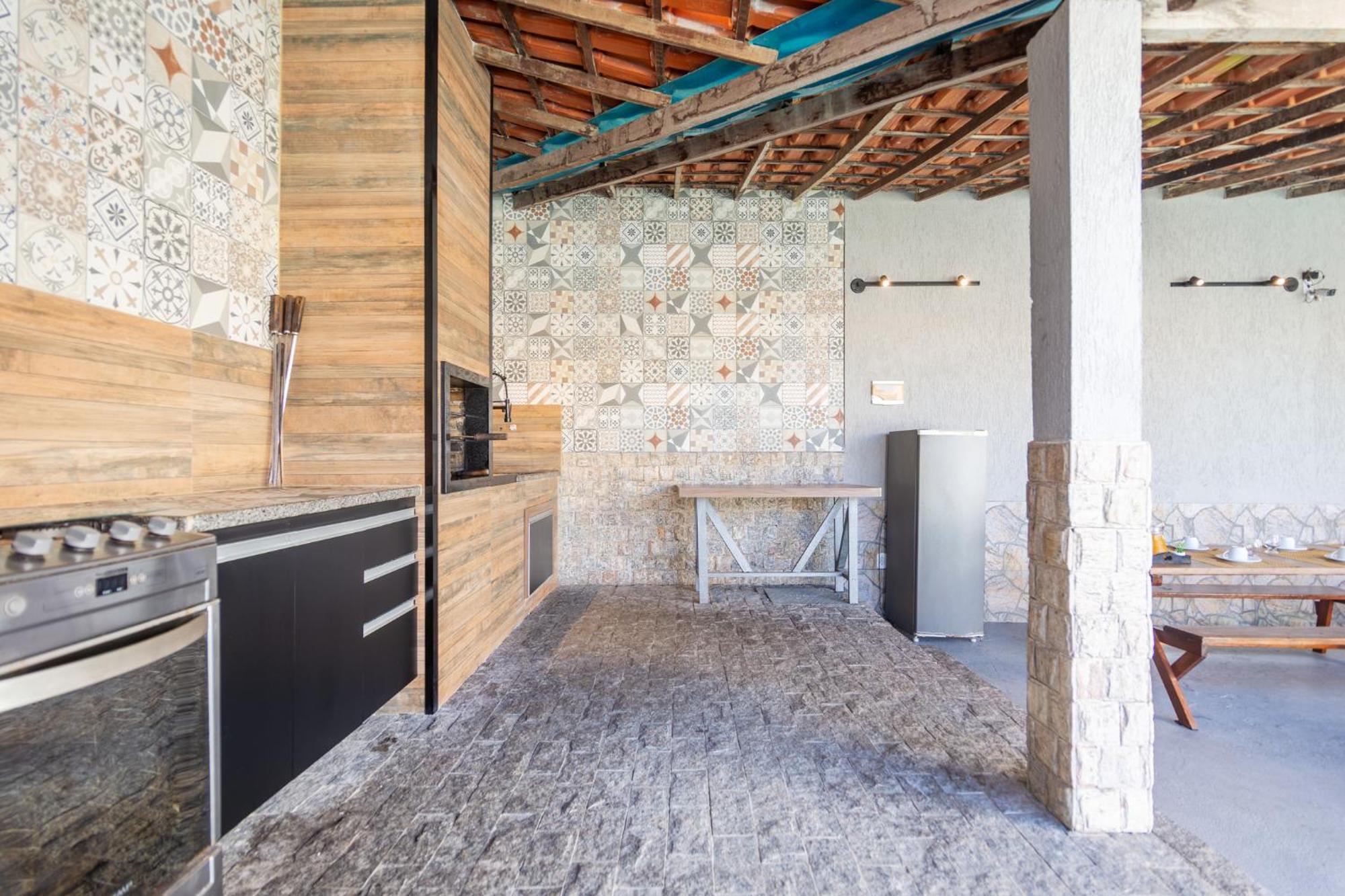 Refugio Tropical Casa De Praia Com Piscina Aquecida E 4 Suites E Garagem 3 Carros, 800 Mtrs Da Praia Internet 700 Mbps, Condominio Privado Com Pista De Skate , Quadra De Futevolei , Campos E Quadras De Futebol! Cabo Frio Luaran gambar